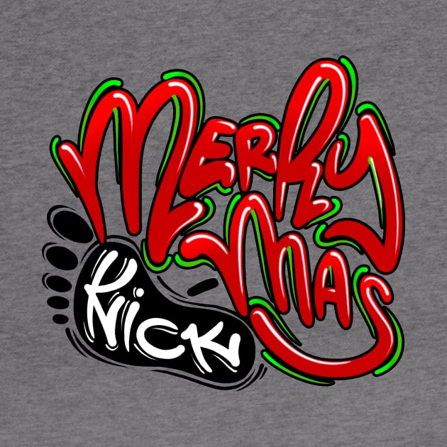 Merry kickmas by Graffitidesigner